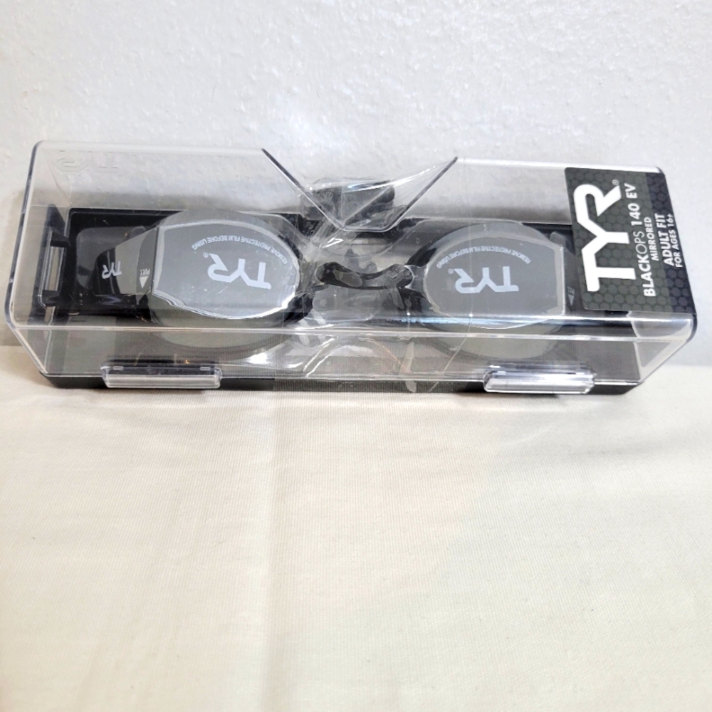 TYR Black Swim Goggles
